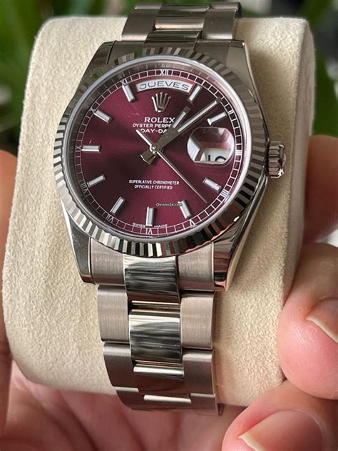 rolex datejust cherry dial|vintage rolex datejust.